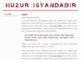 huzurisyandadir.com