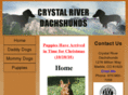 crystalriverdachshunds.com