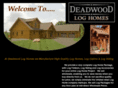 deadwoodloghomes.com