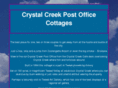 crystalcreekpostofficecottages.com