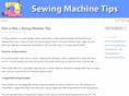 sewingmachinetips.com
