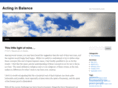 actinginbalance.com