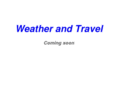 weatherandtravel.com