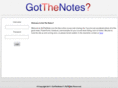 gotthenotes.com