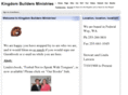 kingdombuildersministry.org