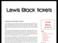 lewisblacktickets.net