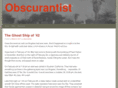 obscurantist.com