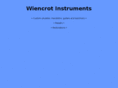 wiencrotinstruments.com