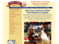 greatamericananimalentertainment.com