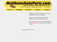 matthewsautoparts.com