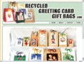 recycledgreetingcardgiftbags.com