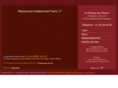 restaurantparis17.com