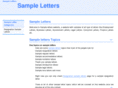 sample-letters.net