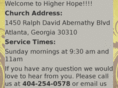higherhopeministries.org