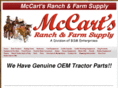 mccartsranchsupply.com