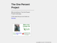 theonepercentproject.org