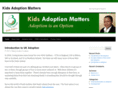 kidsadoptionmatters.com