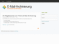 email-archivierung.info