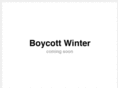 boycottwinter.com