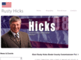 voterustyhicks.com