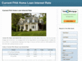 currentfhahomeloaninterestrate.com