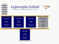 lightweightssoftball.org
