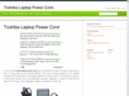 toshibalaptoppowercord.net