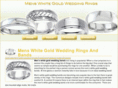 menswhitegoldweddingringsandbands.com