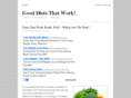 gooddietsthatwork.com