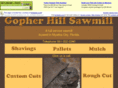 gopherhillsawmill.com