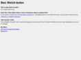 benwelchbolen.com