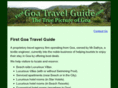 firstgoatravelguide.com