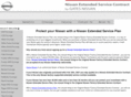 nissanextendedservicecontracts.com
