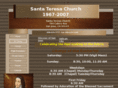 santateresachurch.com