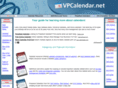 vpcalendar.net