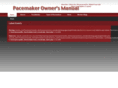 pacemakerownersmanual.com