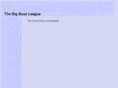 thebigboysleague.com