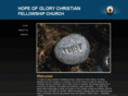 hopeofglorychristianfellowshipchurch.com