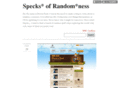 specksofrandomness.com