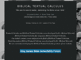 biblicaltextualcalculus.com
