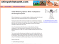 shinywhiteteeth.com