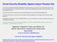 socialsecuritydisabilityappeallawyerpanamacity.com