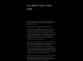 joeblackthetailor.com