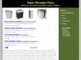 papershredderparts.org