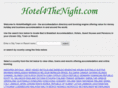 hotel4thenight.com
