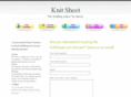 knitsheet.com