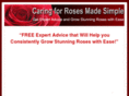 caringforrosesmadesimple.com