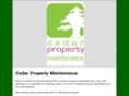 cedarpropertymaintenance.com