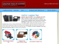 luggagetagsofleather.com