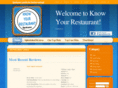 knowyourrestaurant.com